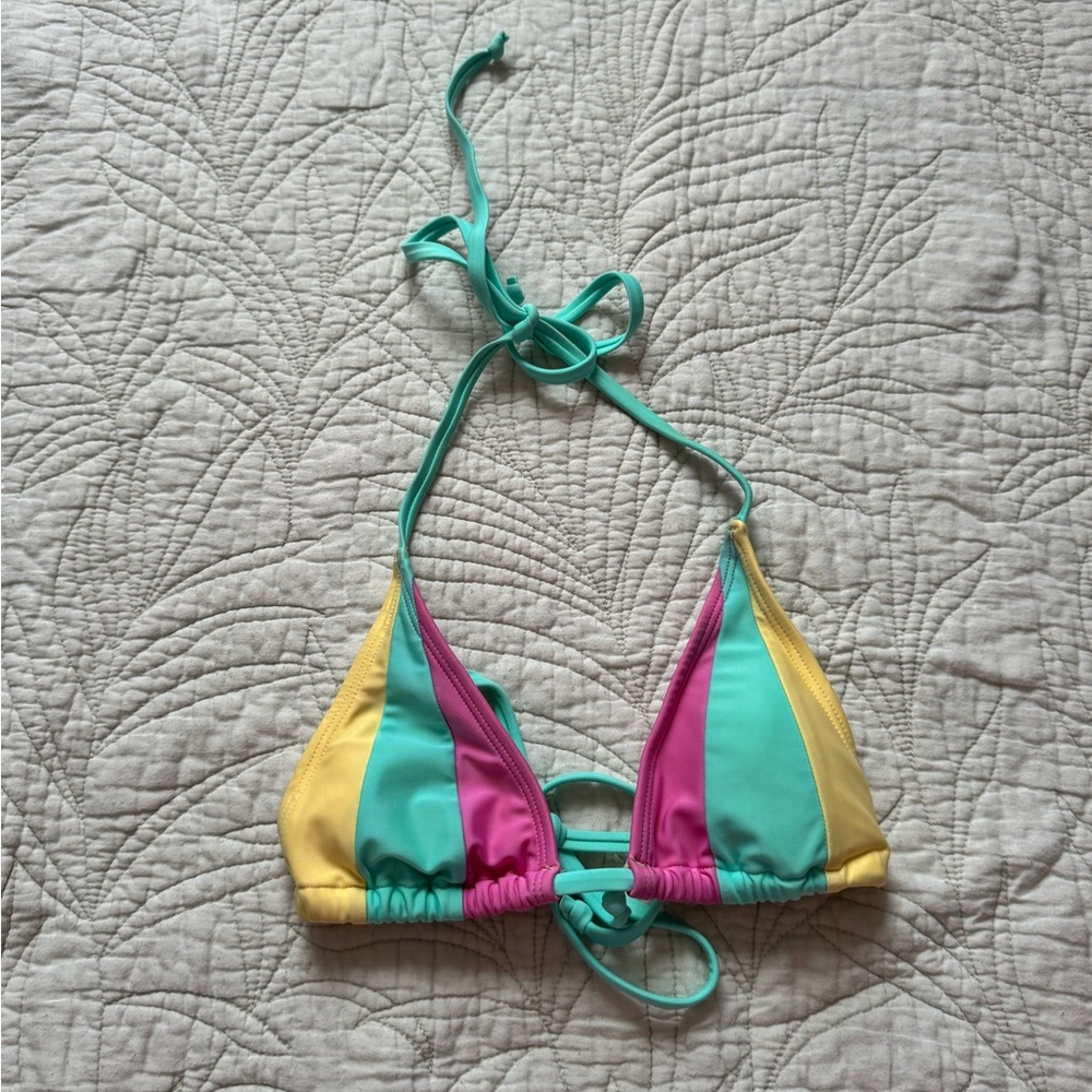 Aeropostale Multicolor Bikini Top